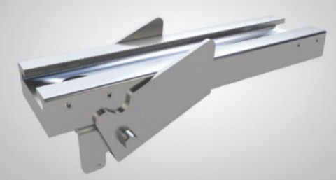 Butée pivotante rail antichute